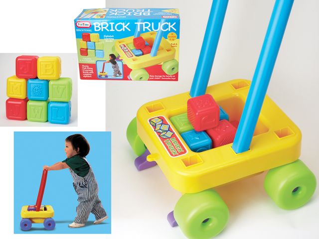 Educational ABC Brick Truck