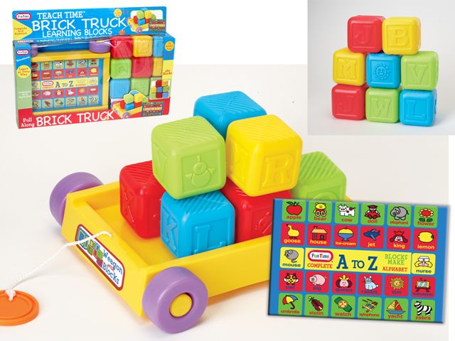 Brick Truck & Abc Blocks