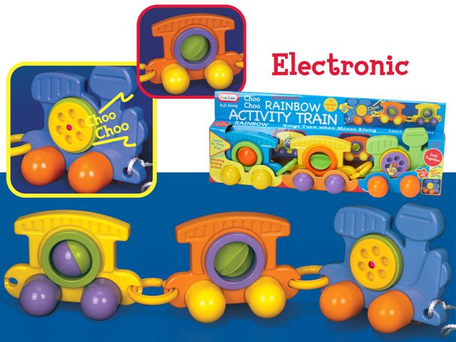 Electronic Rainbow Activity Train