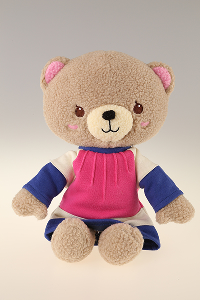 14 Plush BON BEAR Girl with Clothing - BELLE