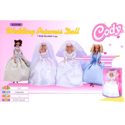11.5 inches Wedding Princess Doll