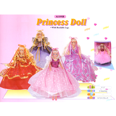 11.5 inches Princess Doll