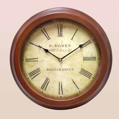 Wooden Round Shape Wall Clock