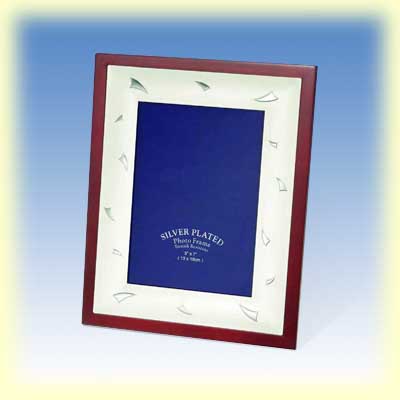 Sell Metal Wooden Frame - Burgundy Color