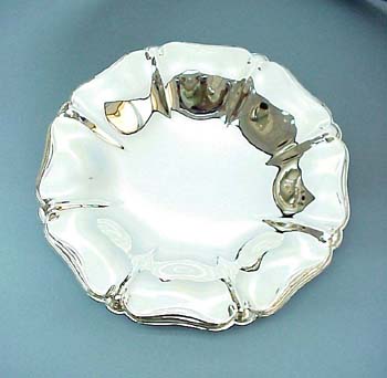 Sell Dish, Silver Plated Polygonal Tray with Ball Footings
