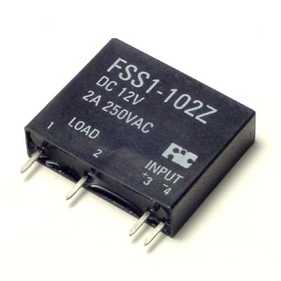 SSR Relay,Max. Current Rating : 2A,Surge Current (Non Repetitive) :30A