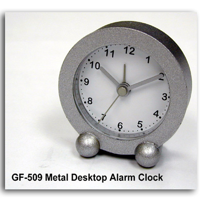 Metal Travel & Desktop Alarm Clocks
