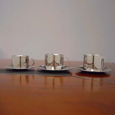 Stainless Steel Cup & Sauce