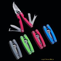 Multi-function Pruning Shears With Anodized Aluminum Handle, #8156