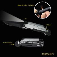 Survival Knife With Led Flashlight