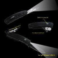 Top Quality Multi-purpose Pocket Knife with LED Flashlight
