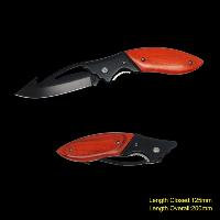 Wooden Handle Folding Knife