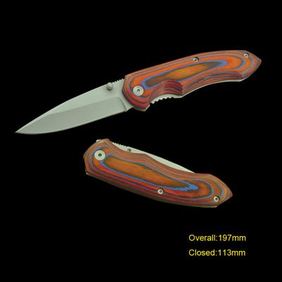 Wooden Handle Knife