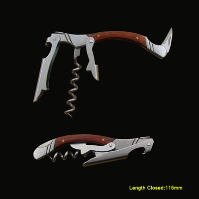 2-step Waiter's Corkscrew & Bottle Opener