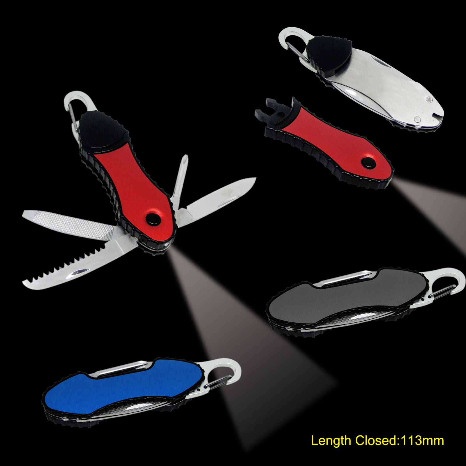 Pocket Knife With Detachable Led Torch
