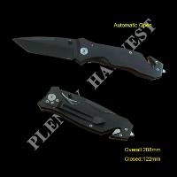 Survival Knife / Rescue Knife With Belt Cutter & Window Breaker (#3332)