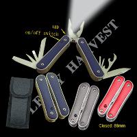 Multi-tool With Super Bright Led Torch (#8121)