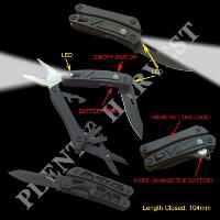 Top Highest Quality Multi-fucntion Tool With 2 Led (#8146)