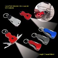 Sell Multi-function Key Chain Tools With Detachable Led Torch