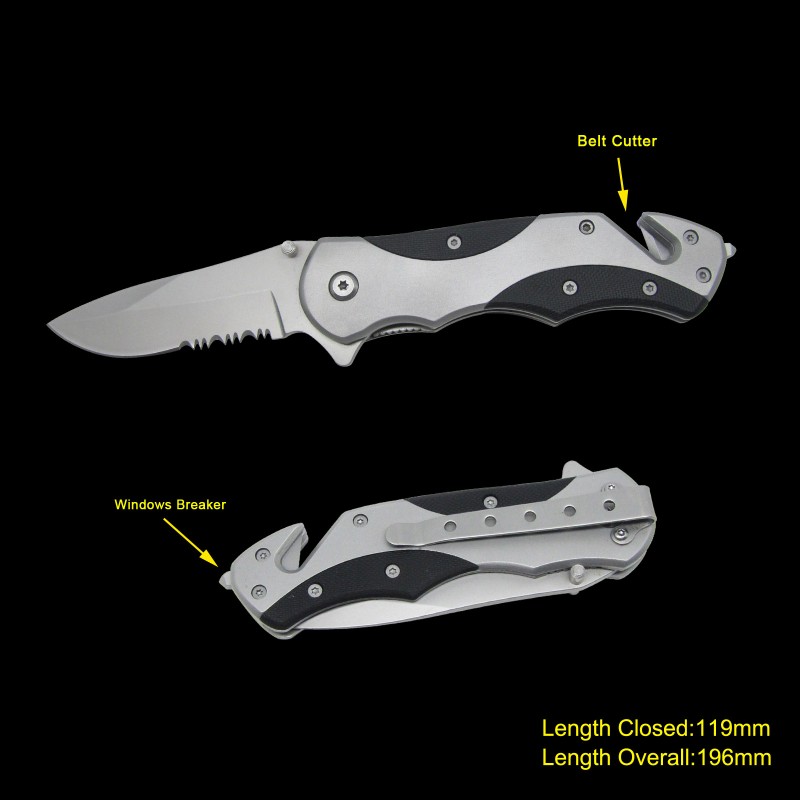 Sell Survival Knife with Belt Cutter & Window Breaker