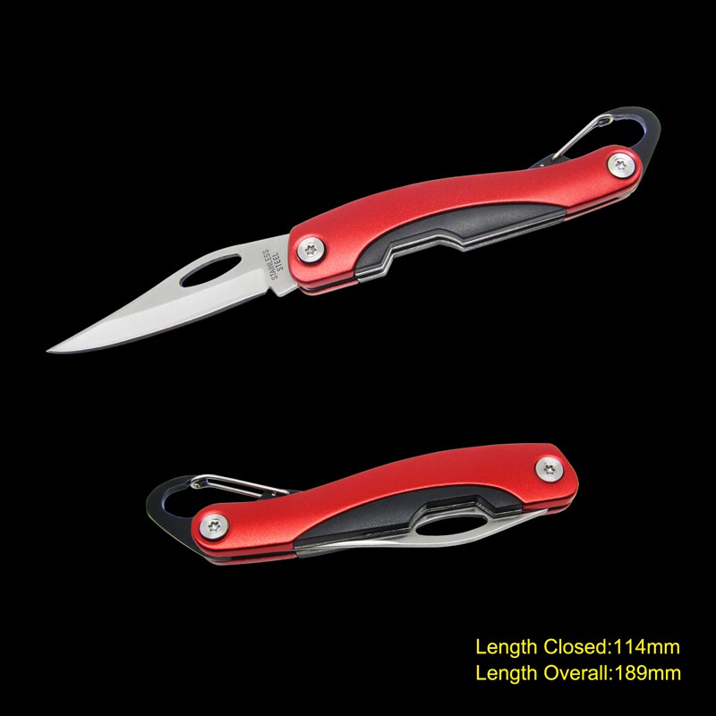Sell Folding Knife With Anodized Aluminum Handle