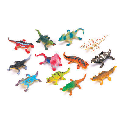 2-3 inches MINI LIZARD (12 ASSORTED STYLES)