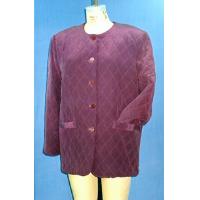 Coat with polyfil quilting.