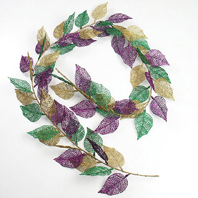 6' Lace Leaf Garland