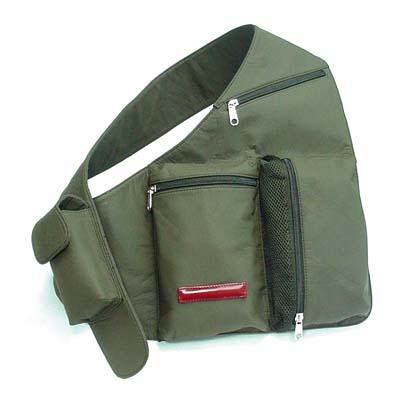 Sell Cross Body Backpack with Mesh Trims