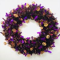 18 inches Fancy Halloween Wreath