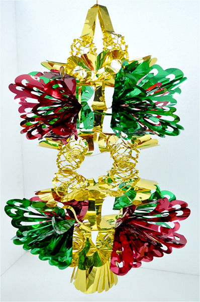 2 Tier Peacock Lantern