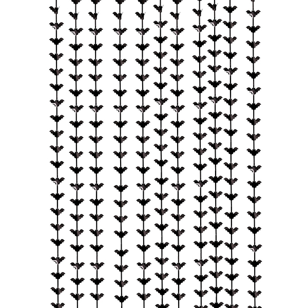 Halloween Bat Curtain