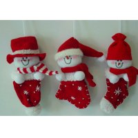 Sell MITTENS, STOCKING ,HAT SET - SNOWMAN