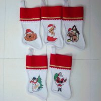 Sell STOCKING ASSORTMENT - SANTA, SNOWMAN , DOG , CAT , BEAR (CUTE VERSION)
