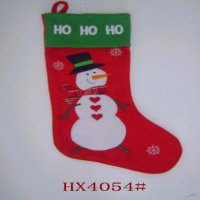 Sell STOCKING DECORATION - SNOWMAN