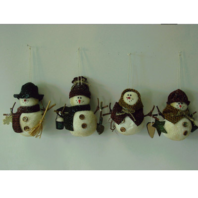 Sell LITTLE SNOWMAN HANGING DECORATION