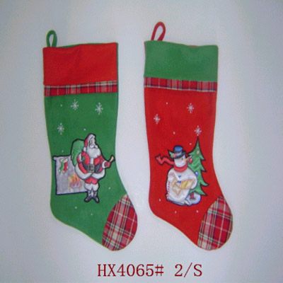 Sell STOCKING DECORATION - SNOWMAN, SANTA