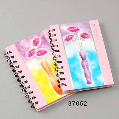  inchesFlower In Vase inches Hot stamp Address Book