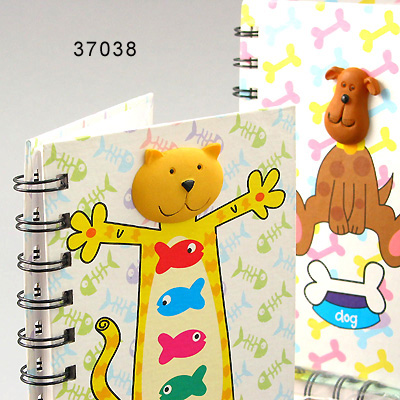 Polyresin Figurine Head Note Book