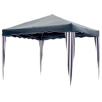 Foldable Family Gazebo with Aluminum Poles