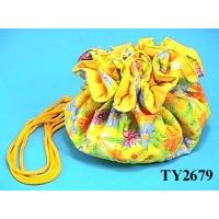  inchesFLOWER inches PATTERN PRINTED COTTON JEWELLRY BAG
