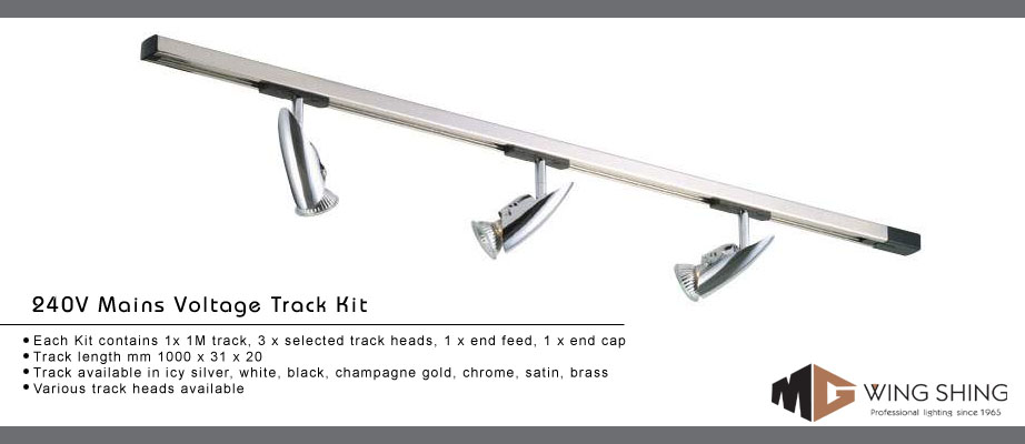 Sell 240V Mains Voltage Track Kit