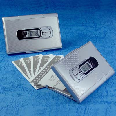 Cardholder Alarm Clock