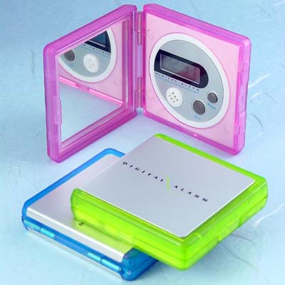 Alarm Clock with Mirror
