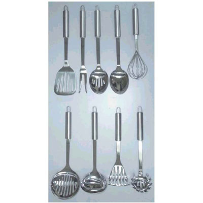 Stainless Steel 18/8 Kitchen Tools with  inchesOval inches Shape Handle