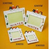 Snowman Head Photo Frame