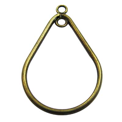 DROP IRON PENDANT W/LOOP