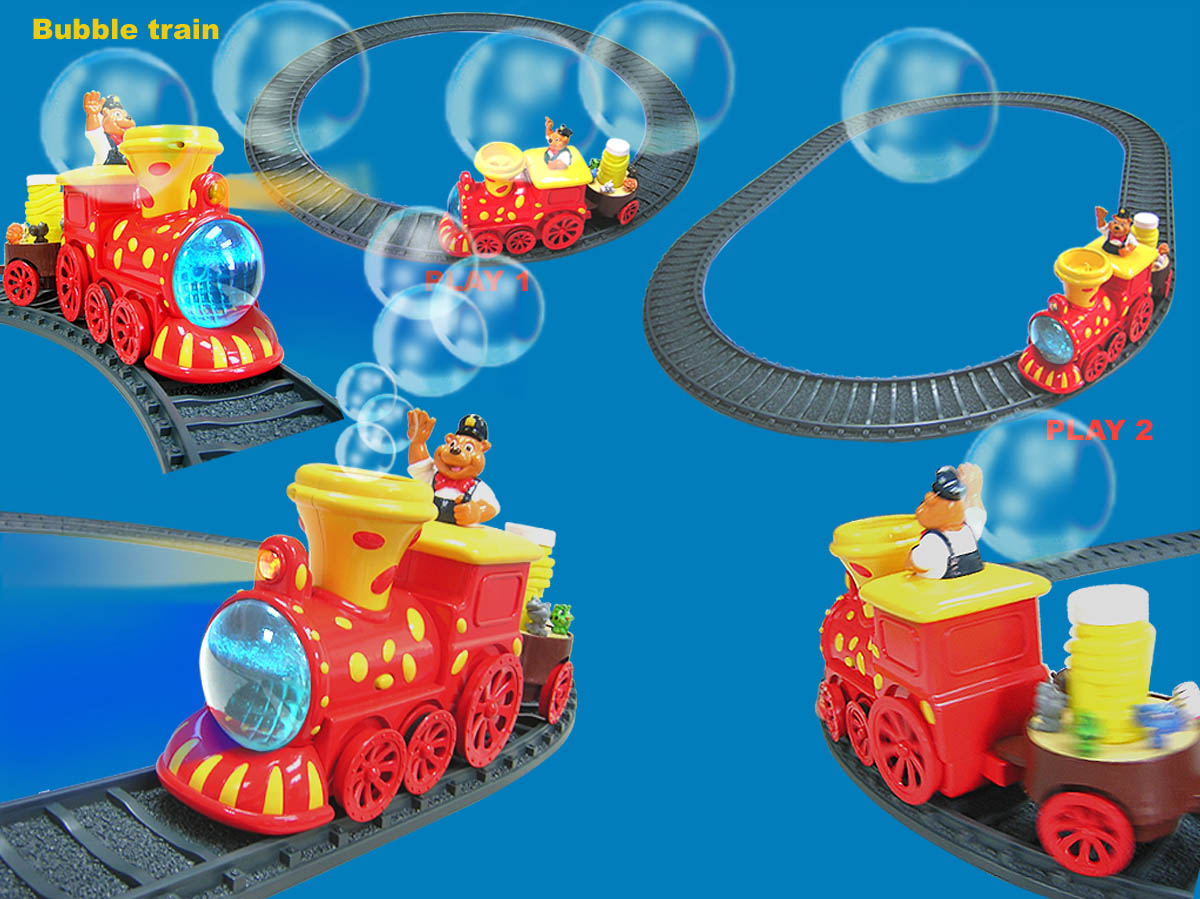 Bubble Train Paint With Track