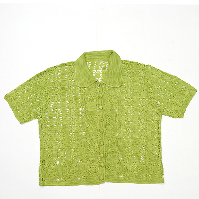 Handcrochet Rayon Cardigan