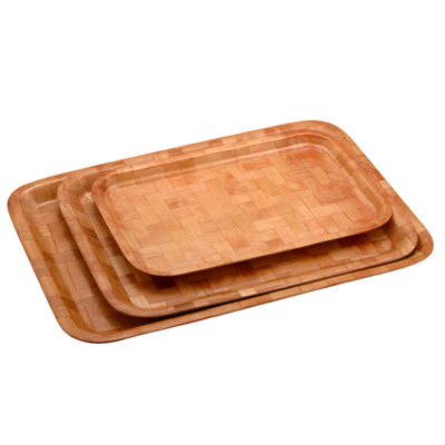 WOVEN WOOD TRAY